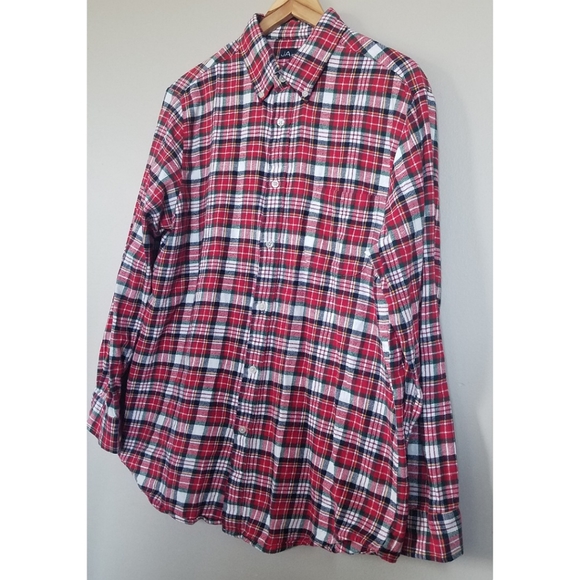 John Ashford | Flannel Plaid Button Down Shirt - Picture 2 of 4